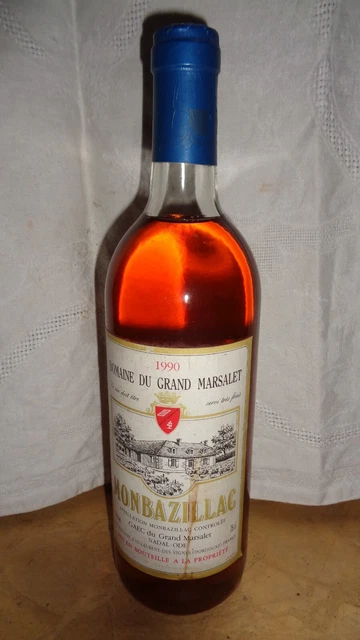 Monbazillac 1990 Domaine du Grand Marsalet Nadal-Ode, Millésime exceptionnel