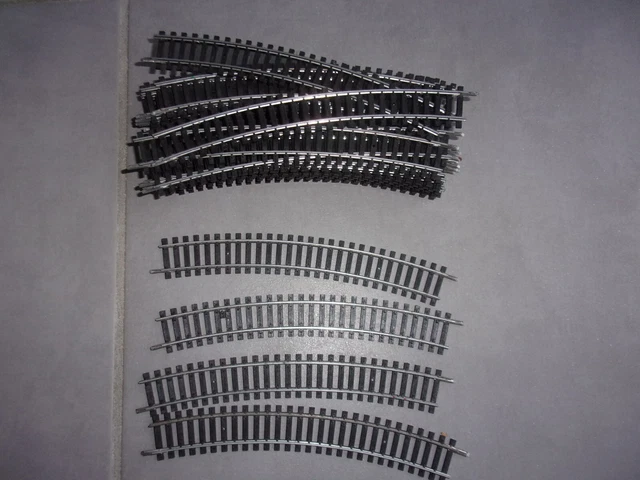 Coupe Carreaux Jouef HO Lot De 70 Rails Courbes Train Lot
