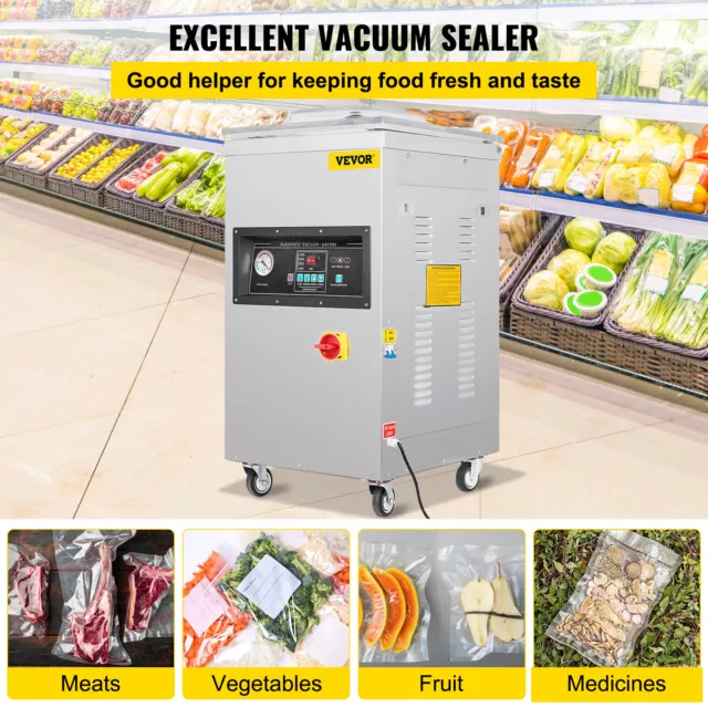 Chamber Vacuum Sealer DZ-400/2E Automatic Food Sealing Packing Machine 220V Deep 2