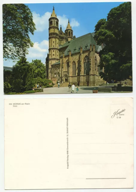 14476 - Worms am Rhein - Dom - alte Ansichtskarte