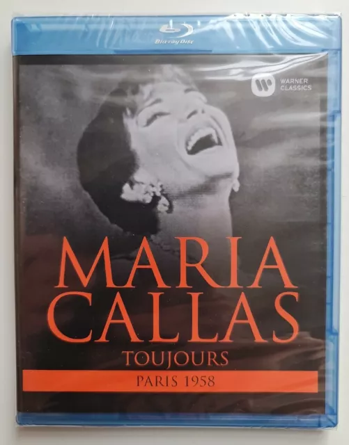 Maria Callas - Toujours Paris 1958 - Blu-Ray NEW & SEALED