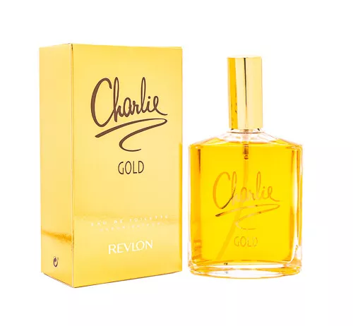 Charlie Gold by Revlon 3.4 oz EDT Perfume for Women New In Box