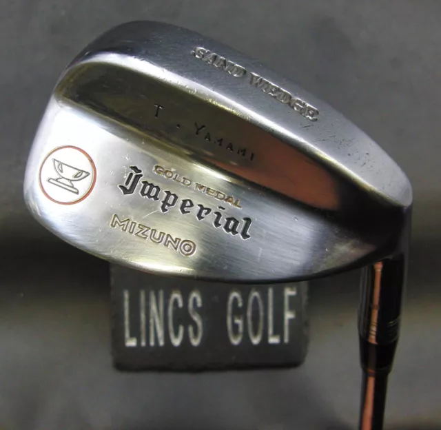 Mizuno Gold Medal Imperial T. Yamami Sand Wedge Stiff Steel Shaft Rite Grip