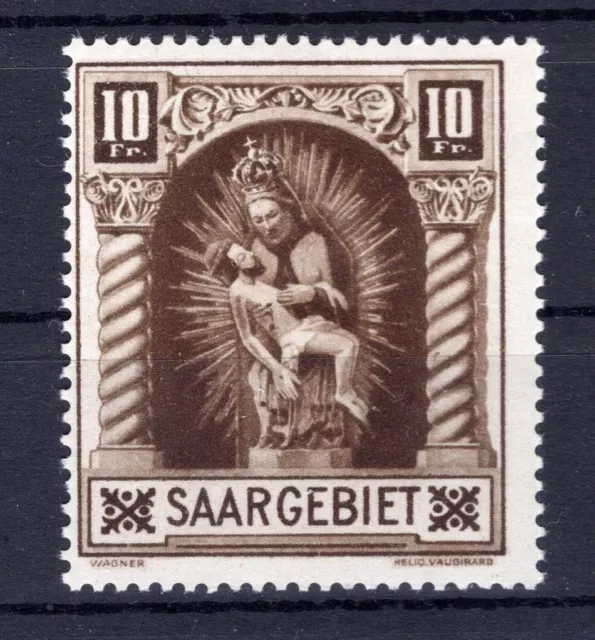 Saar 103III ABART ** MNH POSTFRISCH 120EUR (AA0087