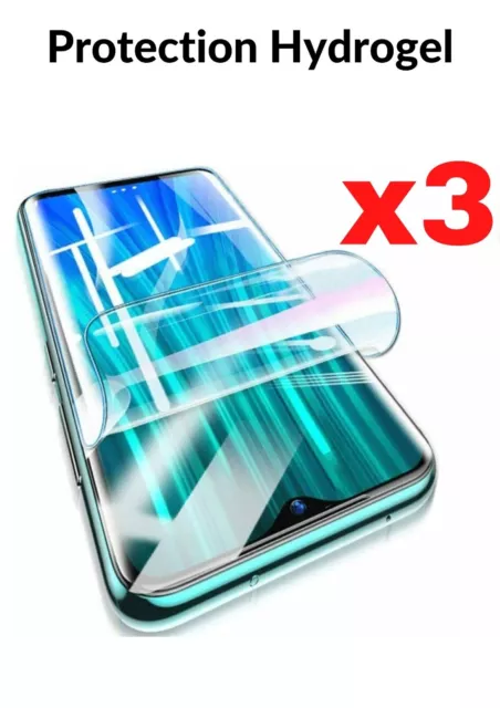 x3 Hydrogel Film Protection écran Huawei P20/P30/P40/Lite/Pro/P Smart Z/Honor