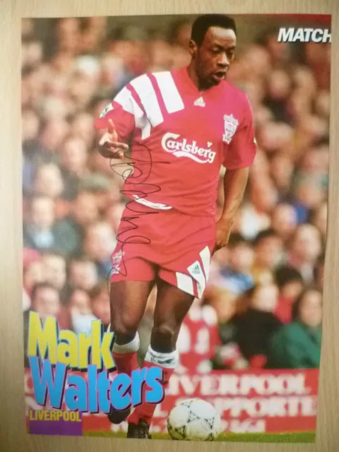 Mark Walters Original Hand Signed Magazine Picture- Liverpool Fc (Apx. A4 )