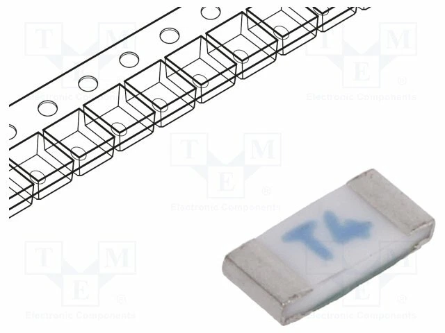 Sécurité : Schmelz 4A SMD Fusible 63VDC Céramique 63VAC Geh : 1206 0685T4000-01