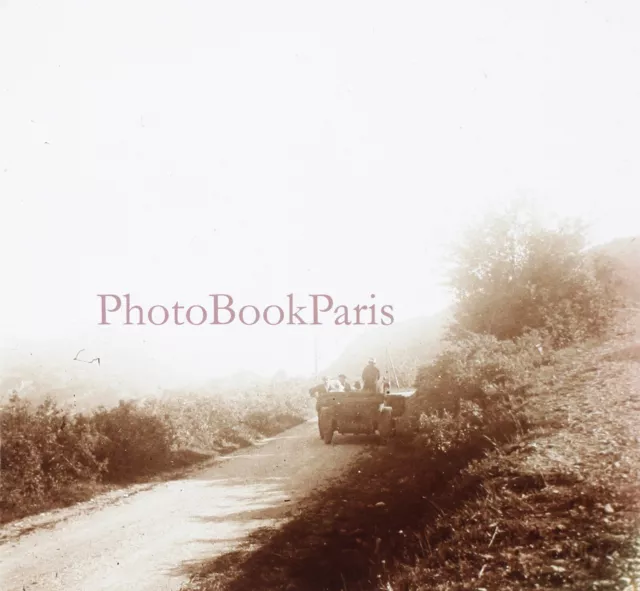 FRANCE Lacoux Ain c1930 Photo Stereo Glass Plate Vintage V33L5n