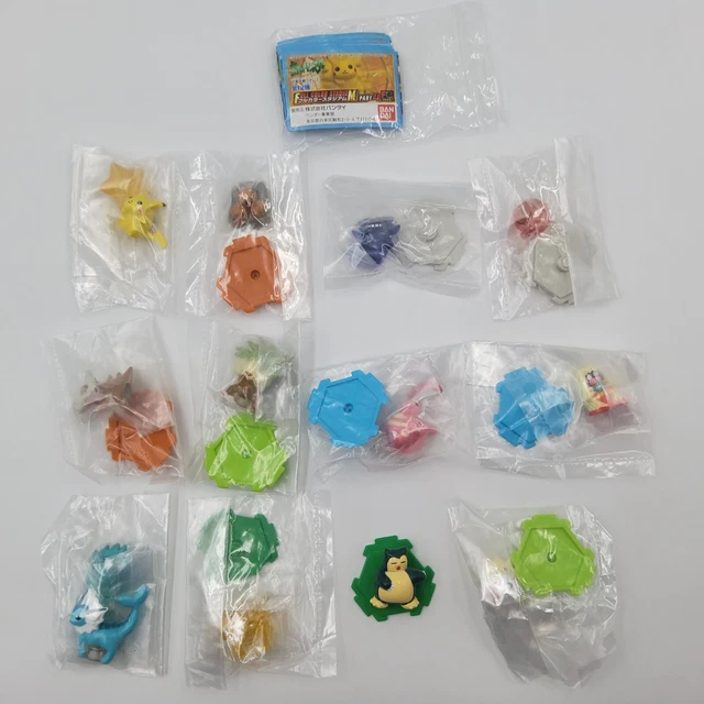 Figurines Pokemon Full Color Stadium Part 2 – Bandai, 1998, Complètes