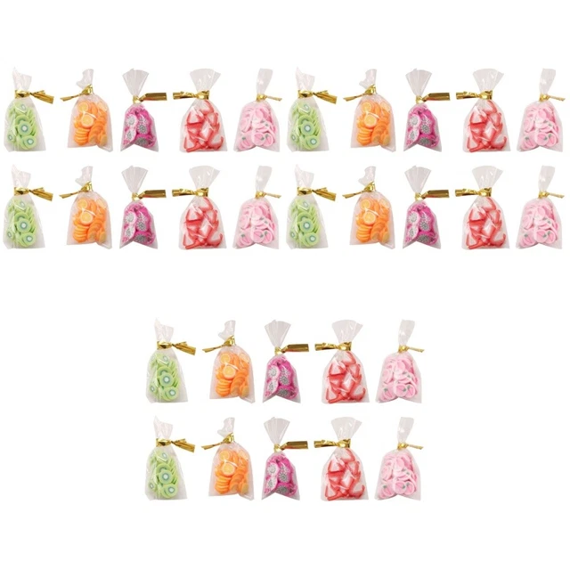 30 Pcs Mini Food Snacks Miniforce Toys Pretend Toys Decorations
