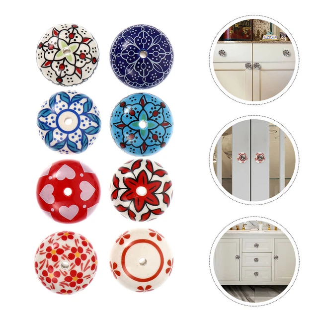 8 Pcs Jewerly Case Knobs Handle Cabinet Door Knobs Kitchen Cabinet