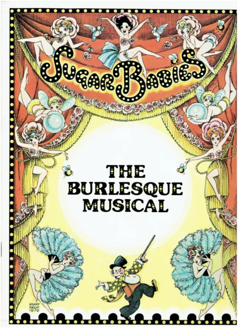 SUGAR BABIES The Burlesque Musical-1979 Theatre Program; Rooney-Miller FAST SHIP