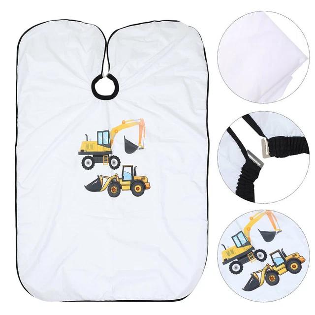 1 pieza Niños Corte de pelo Capa Salón Barbero Vestido de tela Peluquería Vestido