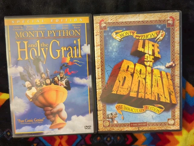 MONTY PYTHON THE Life of Brian & Holy Grail (2 DVD LOT) Classic Comedy ...