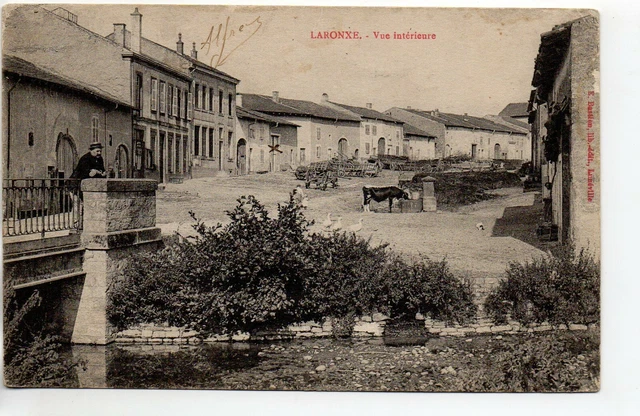 LARONXE - Meurthe et Moselle - CPA 54 - une rue du village