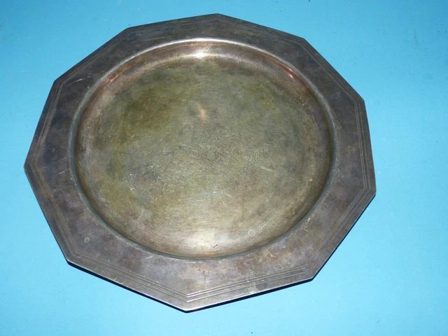 antigua bandeja de plata WMF 835 plata alrededor de 1900 637,2 gr
