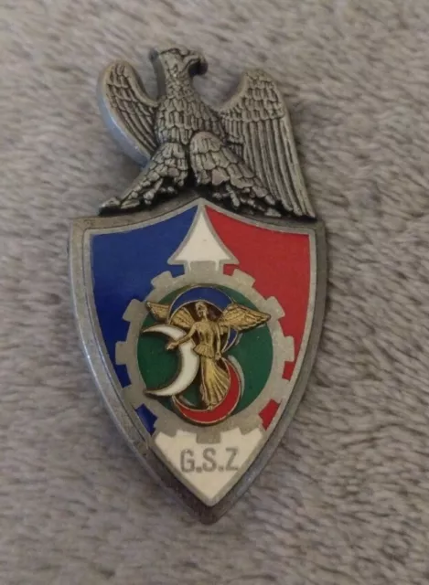 Insigne groupe de soutien de zone de la 3 e brigade mécanisée GSZ Y.Delsart 2