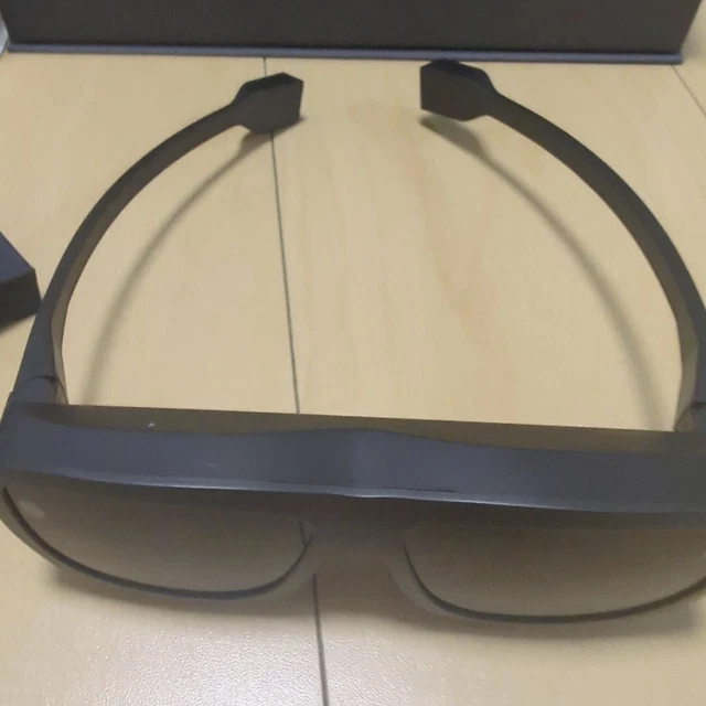 Mad Gaze Glow Plus Black Augmented Reality Smart Glasses Purple Used