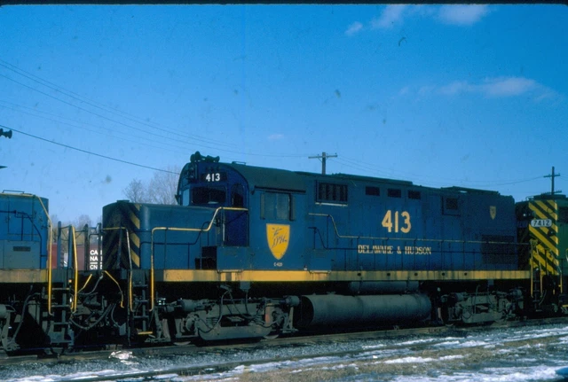 Delaware & Hudson (D&H) #413 @ Mechanicville R