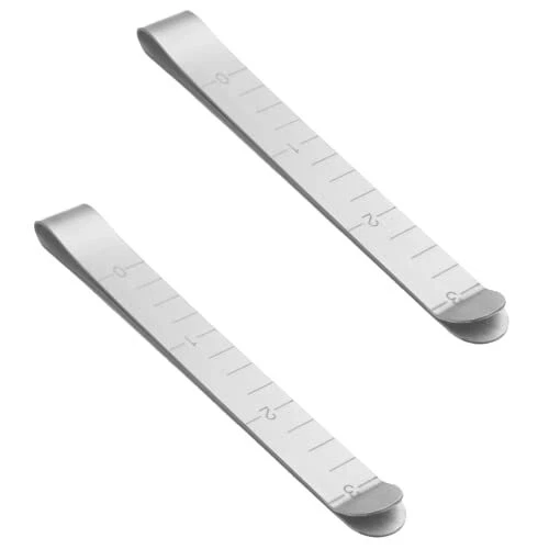 Pinces à Coudre, 2 Pcs Clips de Couture en Acier Inoxydable, Clip en Acier Inoxy