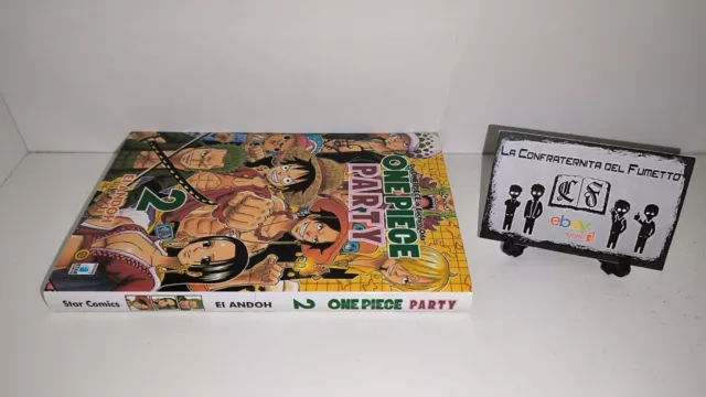 One Piece Party N.2 Star Comics Manga Ei Andoh Eichiro Oda- In Condizioni Ottime