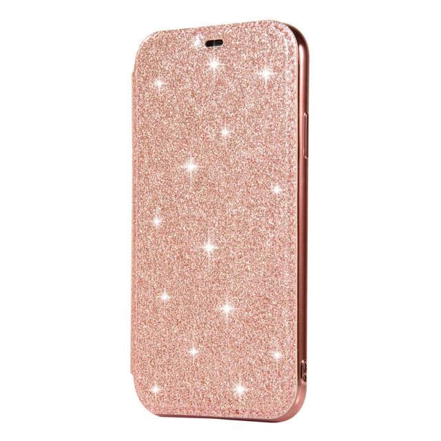 Etui portefeuille premium en cuir PU + TPU intérieur Shell Fold Case avec