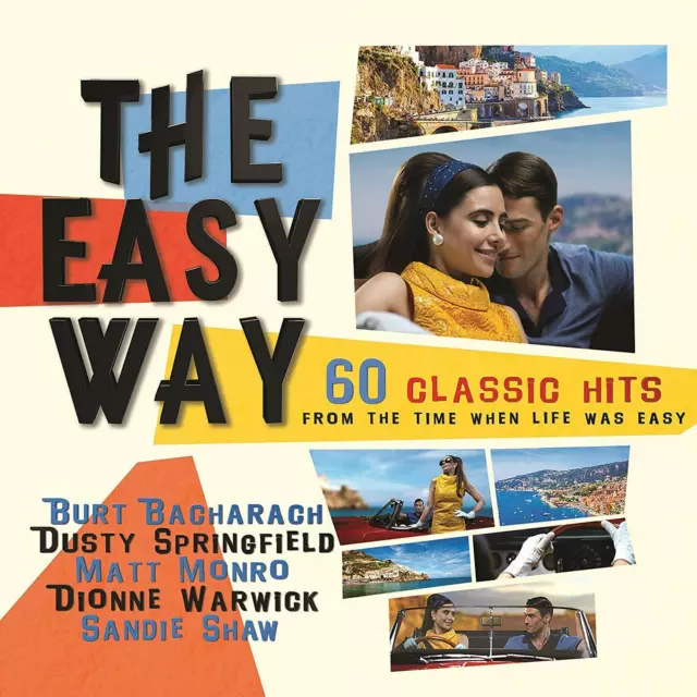 The Easy Way - 60 Greatest Hits 3xCD Matt Monro Gilbert O'Sullivan Cilla Black +