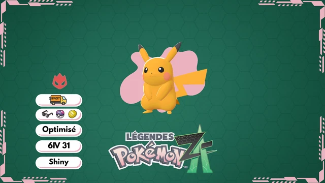 Pokémon Z-A Desseliande 6IV 31 Shiny - Nintendo Switch - Édition Strat✨Baron