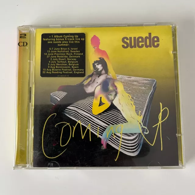 Suede Coming Up 1997 CD + bonus live CD Nude 485129 6 + 10-page booklet