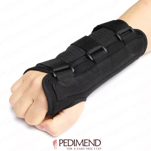 PEDIMEND Wrist Support Splint Brace Carpal Tunnel Arthritis Sprain Stabilizer