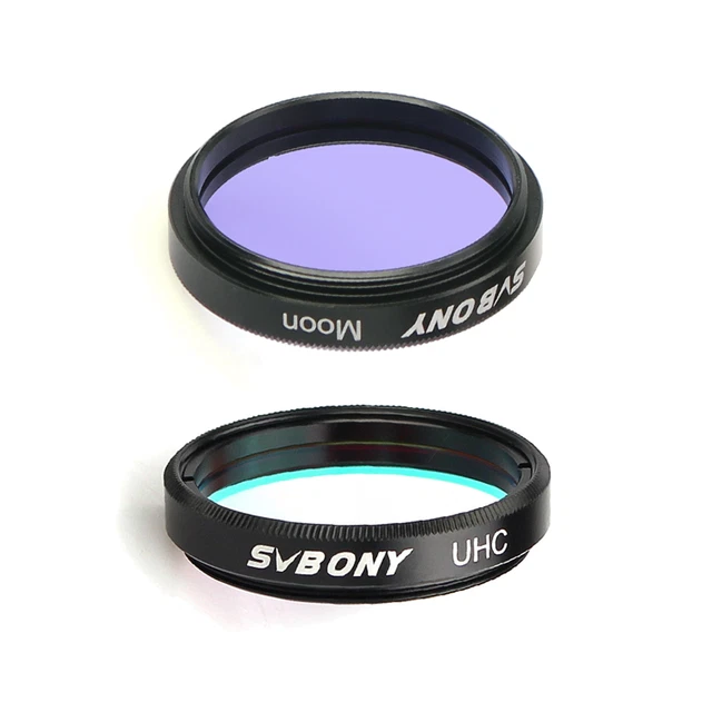 SVBONY 1.25" Telescope Eyepiece Moon + UHC  Filter for Moon&Planets Observation