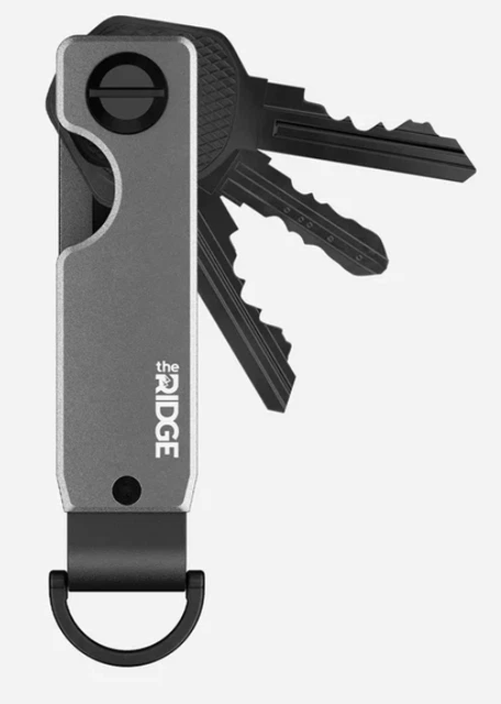 The Ridge - The KeyCase - Gunmetal - Aluminum - R152- Key Holder - NEW IN BOX