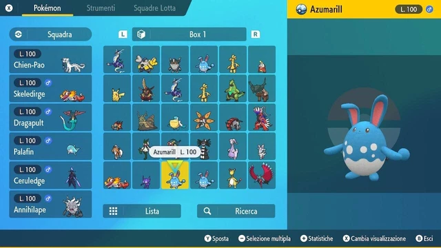 Primarina 6IV Competitivo Pokémon Scarlatto E Viola Il Disco Indaco Si