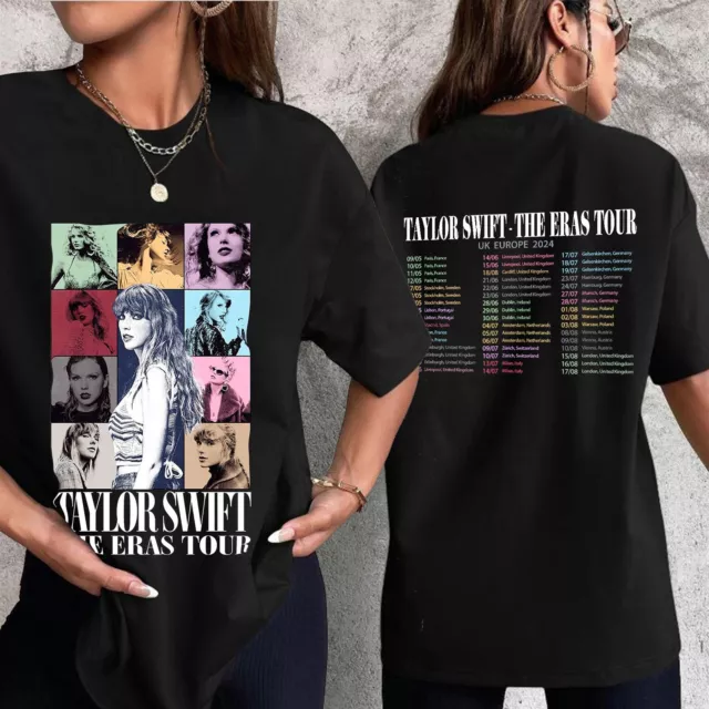 TAYLOR SWIFT ERAS Tour Concert 2023 2024 Music Adults Kids TShirt