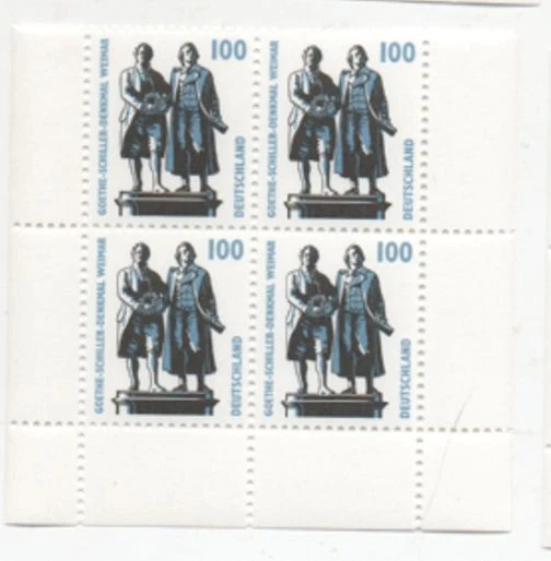 Bloc De 4 Timbres No 14 A - Neuf, Signé Uzan, Cote 3000 Euros, émission Avant 1900