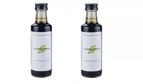 Lakritz Sirup 2x 100ml süß original LakritsFabriken aus Schweden Lakritze Sirup