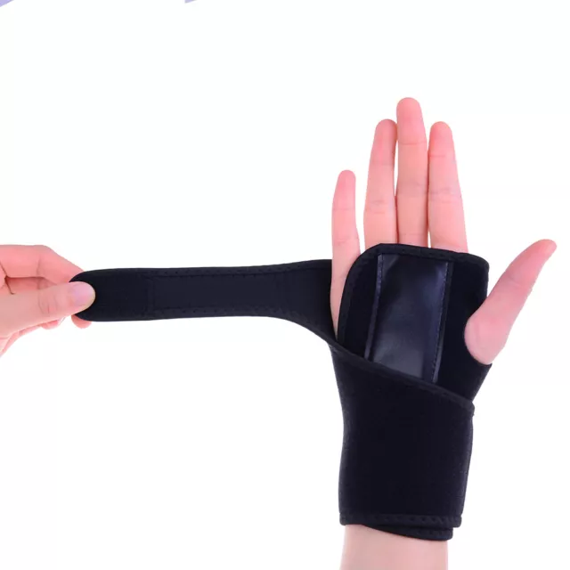 Breathable wrist hand brace support splint carpal tunnel sprain arthritis ~m' 2