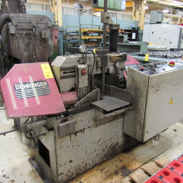 Behringer HBP220 10" x 9-3/4" Horizontal Band Saw, 1990