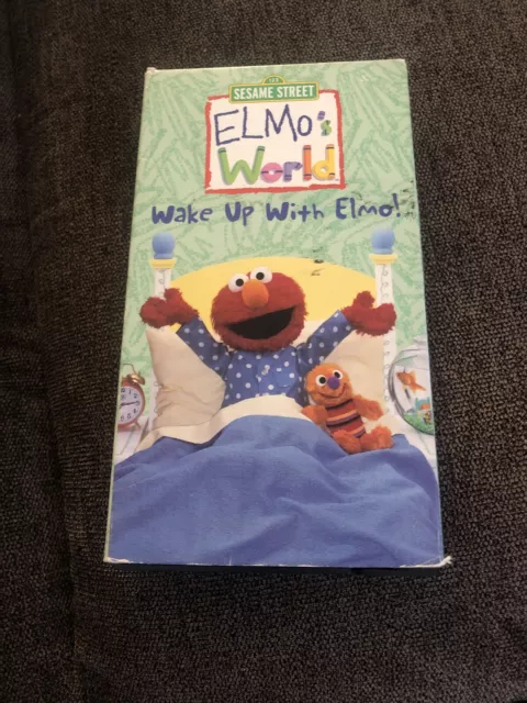 ELMOS WORLD - Wake Up With Elmo VHS Tape 2002 $13.60 - PicClick CA