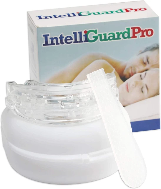 Protector bucal dental Intelliguard Pro - protector bucal para dormir nocturno bruxismo para parrilla