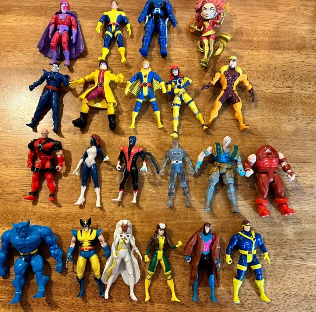 X-Men Animated Series 1993 Toy Biz Action figure lot loose!