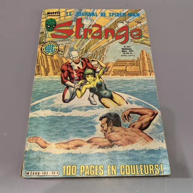 BD Marvel Strange numéro 183 Mars 1985