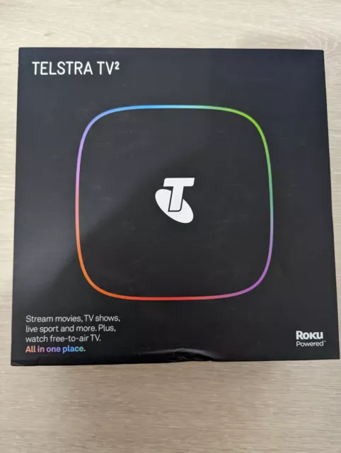 Telstra TV 2 powered By Roku 4K 4700TL BOX  (NO REMOTE )