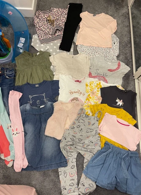 Girls Clothes Bundle 2-3 Years NEXT, M&S, H&M, Cocodrillo, George, ZARA