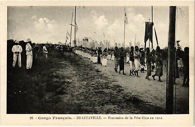 CPA AK CONGO Francais- Brazzaville - Procession de la Féte-Diau (86668)