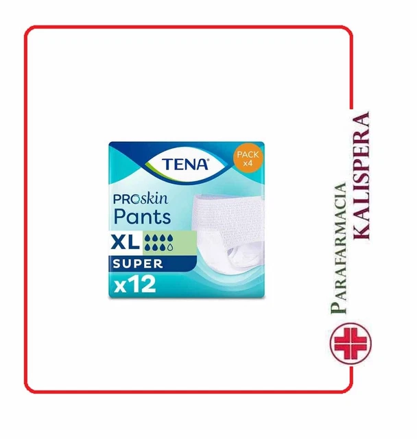 Pannolone Per Incontinenza Tena Pants Plus Extralarge 12 Pezzi