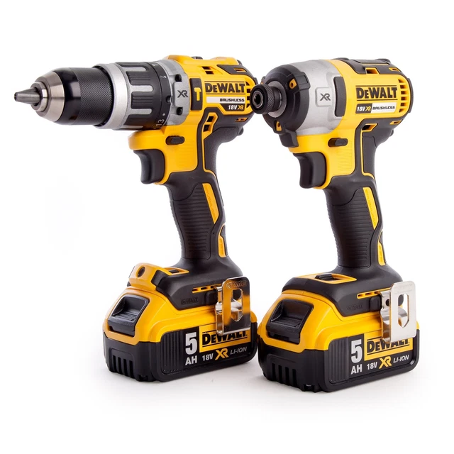 DeWALT DCK266P2T-GB XR 18 V brushless G2 Twinpack con batterie 2x-5,0 Ah.