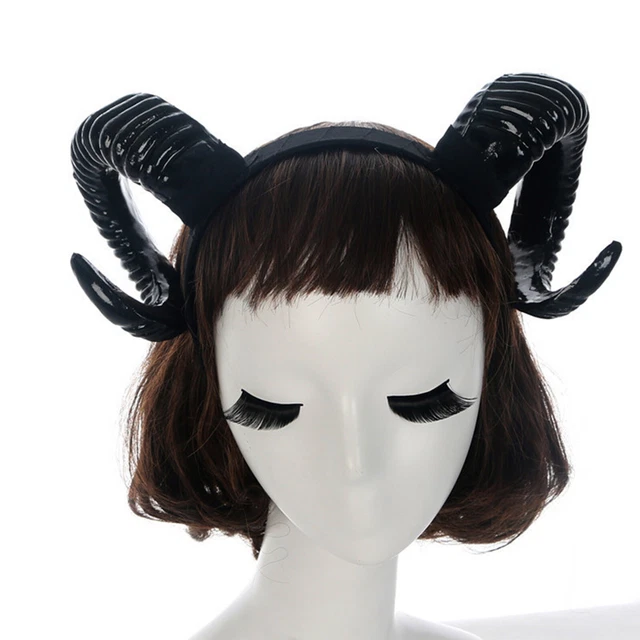 Copricapo adulti carnevale pneumatici per capelli gotici fasce per la fronte cosplay robusto