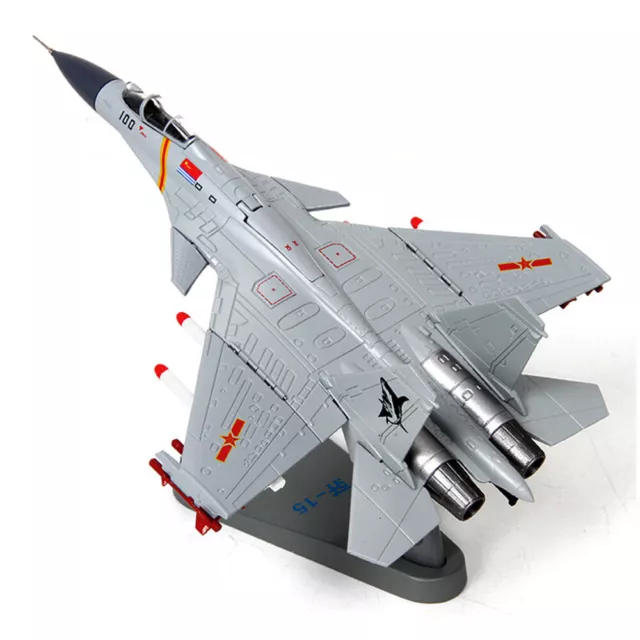 1/100 J-15 Plane Simulation Military Model With Stand Collectibles Ornaments b