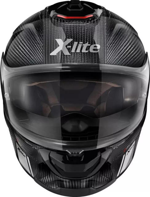 Casco Helmet Integral X-903 Ultra Carbono Modern Clase N-Com Negro X-LITE Size M